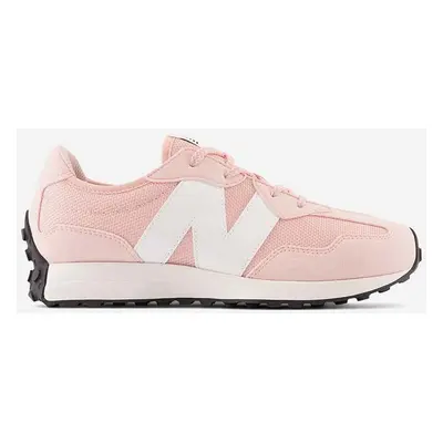 Dětské sneakers boty New Balance GS327CGP růžová barva