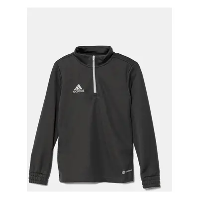 Dětská mikina adidas Performance šedá barva, hladká, H57549