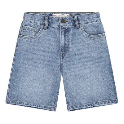 Dětské riflové kraťasy Levi's 94 BAGGY SHORT modrá barva, 3EM221