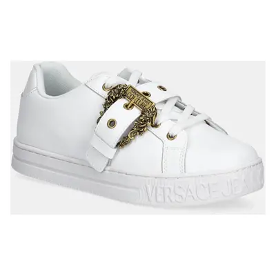 Sneakers boty Versace Jeans Couture bílá barva, 78VA3SK9 ZPB08 003