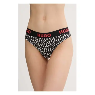 Tanga HUGO bílá barva, 50515199