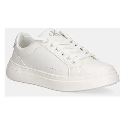 Dětské sneakers boty Calvin Klein Jeans bílá barva, V3A9-82023