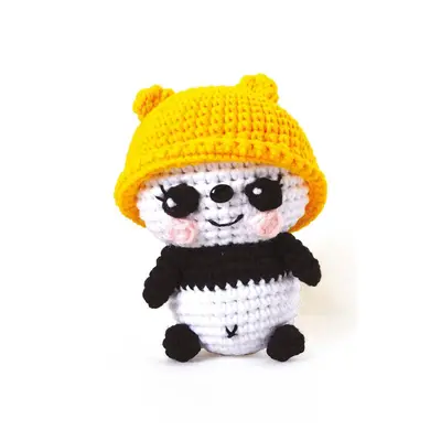 Háčkovací souprava Graine Creative Panda Amigurumi Kit