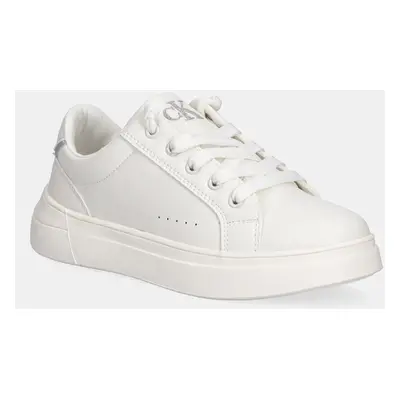 Dětské sneakers boty Calvin Klein Jeans bílá barva, V3A9-82023