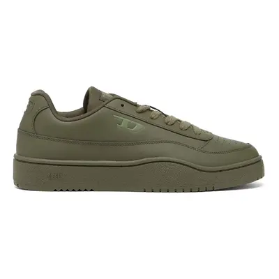 Kožené sneakers boty Diesel S-Tracker-D Low zelená barva, Y03608-P5576-T7433