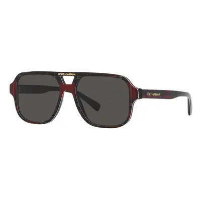 Dětské sluneční brýle Dolce & Gabbana vínová barva, 0DX4003