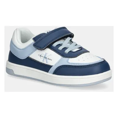 Dětské sneakers boty Calvin Klein Jeans modrá barva, V1X9-82078