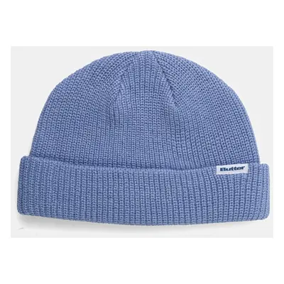 Čepice Butter Goods Wharfie Beanie modrá barva, z tenké pleteniny, BG243810