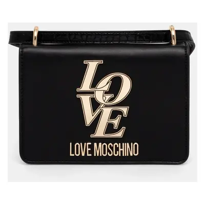 Kabelka Love Moschino černá barva, JC4158PP1