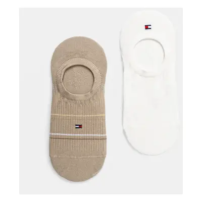 Ponožky Tommy Hilfiger 2-pack dámské, zelená barva, 701232980