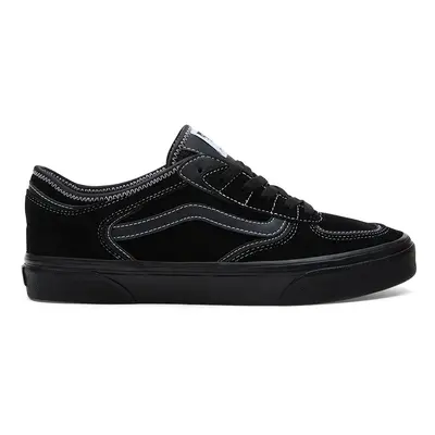 Semišové tenisky Vans Rowley Classic černá barva, VN0009QJH1W1