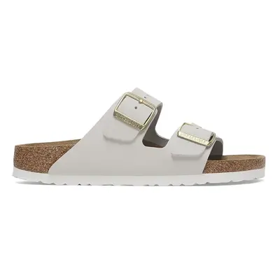 Nubukové pantofle Birkenstock Arizona bílá barva, 1029405