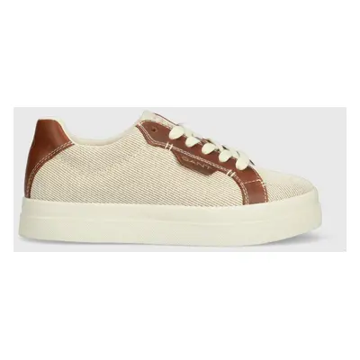 Sneakers boty Gant Avona béžová barva, 26538920.G105