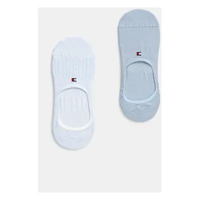 Ponožky Tommy Hilfiger 2-pack dámské, modrá barva, 701232981