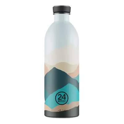 Láhev 24bottles Urban Bottle 1000ml Mountains modrá barva, Urban.Bottle.1lt.Mountains