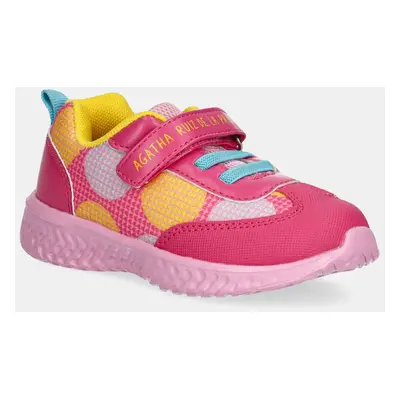 Dětské sneakers boty Agatha Ruiz de la Prada růžová barva, 252920