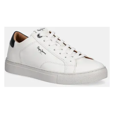 Sneakers boty Pepe Jeans JOE BASIC bílá barva, PMS00048