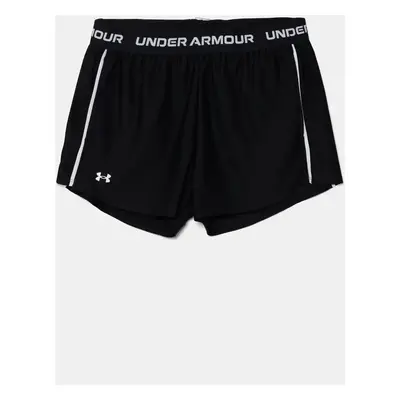 Dětské kraťasy Under Armour Tech Play Up Short černá barva, hladké, 1390075