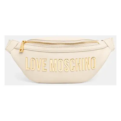 Ledvinka Love Moschino béžová barva, JC4195PP1