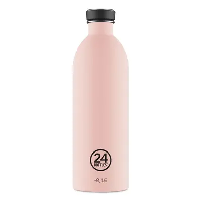 Láhev na vodu 24bottles Urban Bottle 1000ml Dusty Pink růžová barva, Urban.1L.StoneDustyPink