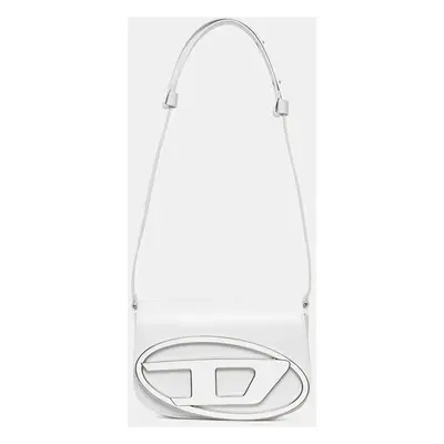 Kožená kabelka Diesel 1DR 1DR M shoulder bag bílá barva, X09568.PR818