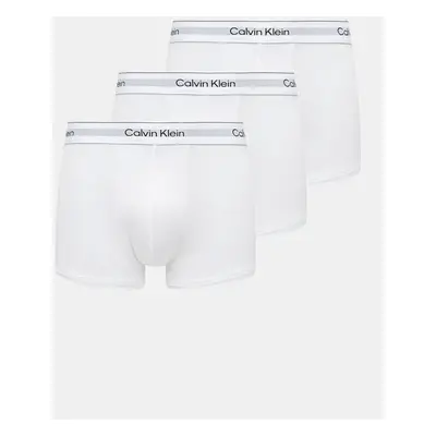 Boxerky Calvin Klein Underwear 3-pack pánské, bílá barva, LV00NB4392