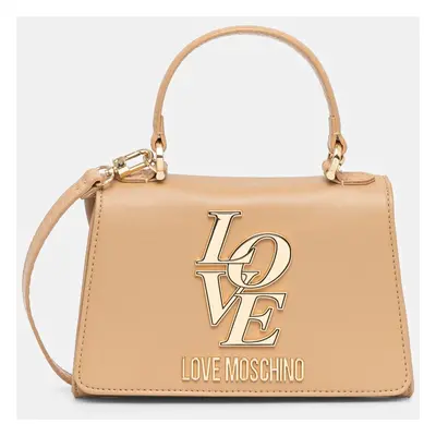 Kabelka Love Moschino béžová barva, JC4156PP1