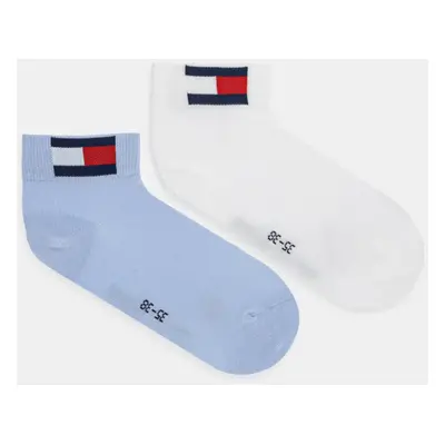 Ponožky Tommy Hilfiger 2-pack modrá barva, 701228223