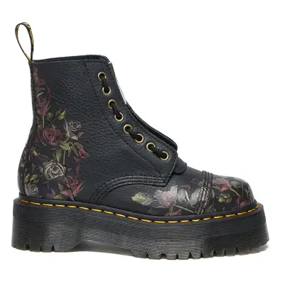 Kožené workery Dr. Martens Sinclair dámské, černá barva, na platformě, DM32050001