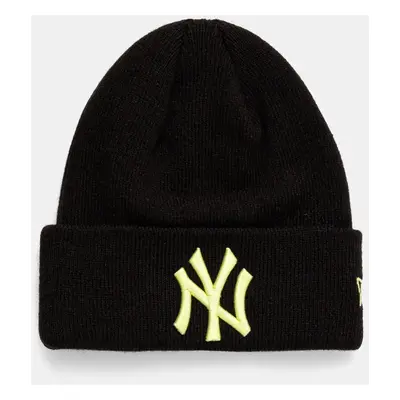 Dětská čepice New Era NEW YORK YANKEES černá barva, 60565597