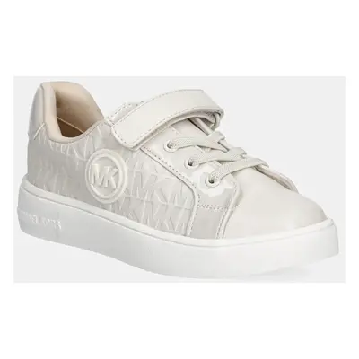 Dětské sneakers boty Michael Kors JEM AUDREY PS béžová barva, MK01903270