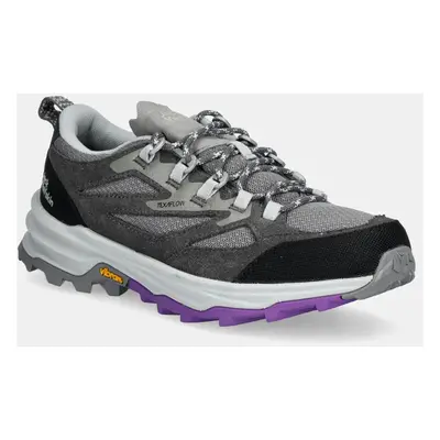 Boty Jack Wolfskin Cyrox Vent Low dámské, šedá barva, A64090