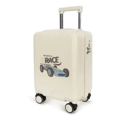 Dětský kufr Konges Sløjd TRAVEL SUITCASE béžová barva, KS102335