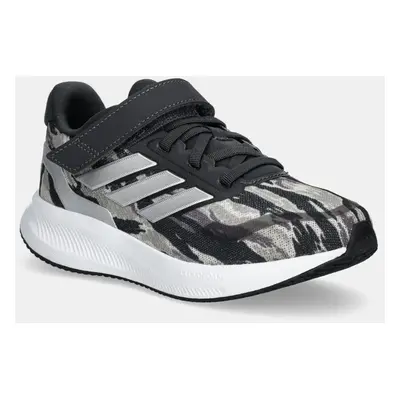 Dětské sneakers boty adidas RUNFALCON 5 šedá barva, JQ2185