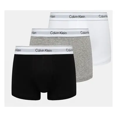 Bavlněné boxerky Calvin Klein Underwear 3-pack bílá barva, LV00NB4389