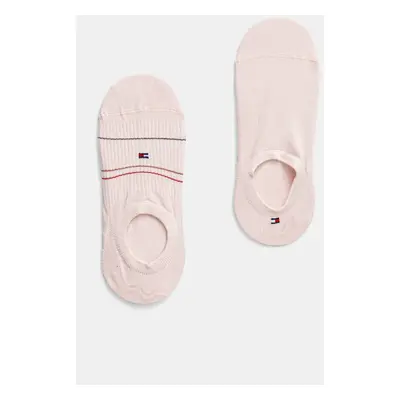 Ponožky Tommy Hilfiger 2-pack dámské, růžová barva, 701232980