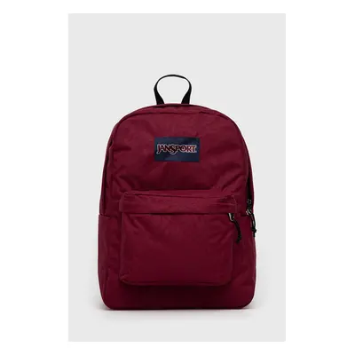 Batoh Jansport vínová barva, velký, hladký