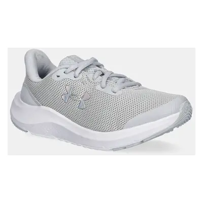 Dětské sneakers boty Under Armour GGS Pursuit 4 šedá barva, 3028275