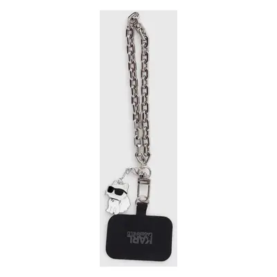 Popruh na telefon Karl Lagerfeld Universal Hand Strap Choupette