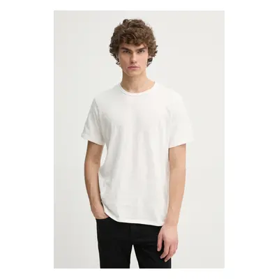 Bavlněné tričko Rag & Bone bílá barva, M000T046G