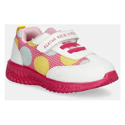 Dětské sneakers boty Agatha Ruiz de la Prada bílá barva, 252920