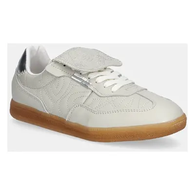 Kožené sneakers boty Steve Madden Eforma béžová barva, SM11003559