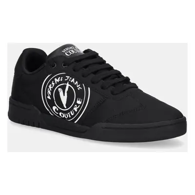 Sneakers boty Versace Jeans Couture černá barva, 78YA3SD1 ZSC63 899