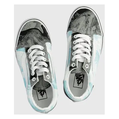 Dětské tenisky Vans UY Old Skool MRBL BLKGY