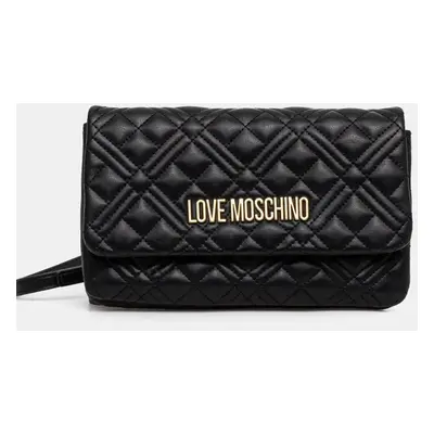 Kabelka Love Moschino černá barva, JC4097PP1