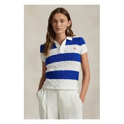 Bavlněný svetr Polo Ralph Lauren bílá barva, 211943043