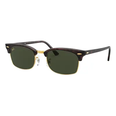 Sluneční brýle Ray-Ban CLUBMASTER SQUARE hnědá barva, 0RB3916