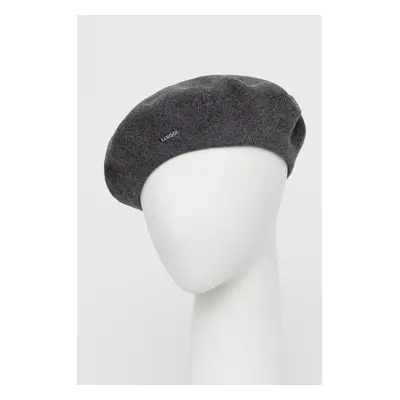 Baret Kangol šedá barva, vlněný, 3388BC.DF026-DF026