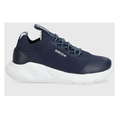 Dětské sneakers boty Geox tmavomodrá barva