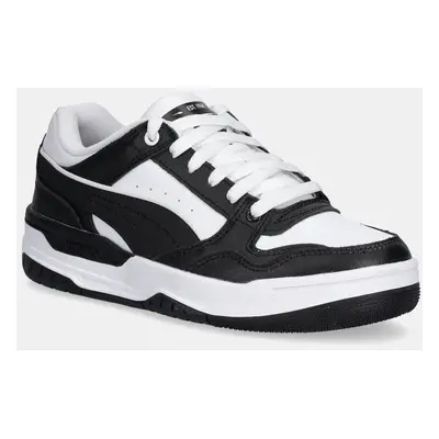 Dětské sneakers boty Puma Rebound Retro černá barva, 401564